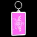 One Great Work Network Keychain – Pink