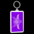 One Great Work Network Keychain – Purple